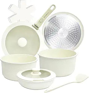 Kit Panelas CookWare Com Alças Removíveis + Kit 10 Potes Herméticos e + 3 Brindes