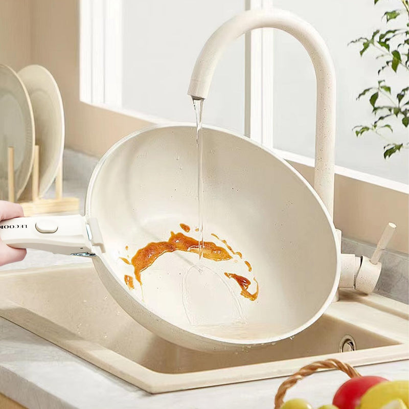 Kit Panelas CookWare Com Alças Removíveis + Kit 10 Potes Herméticos e + 3 Brindes